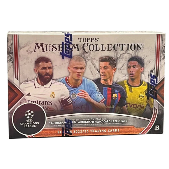 2022/23 Topps Soccer Museum Collection Box
