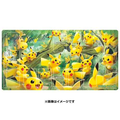 Japanese Pikachu Forest Playmat