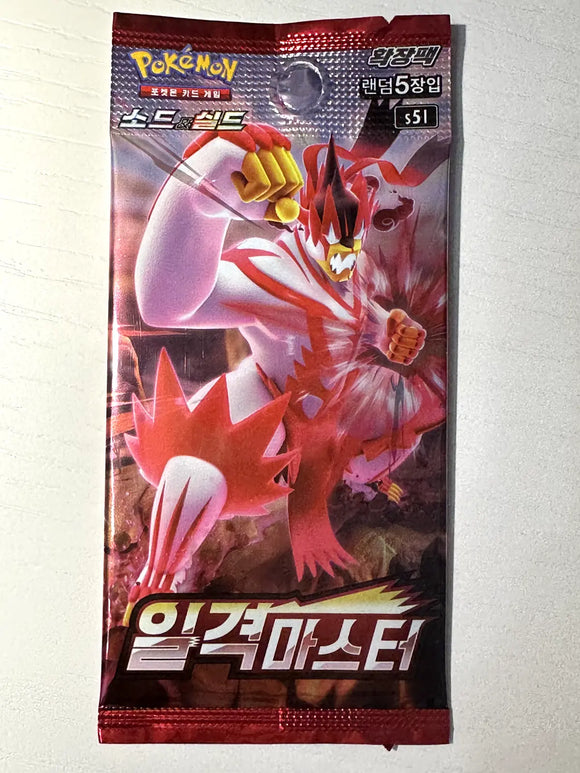 Korean Single Strike Booster Pack x5