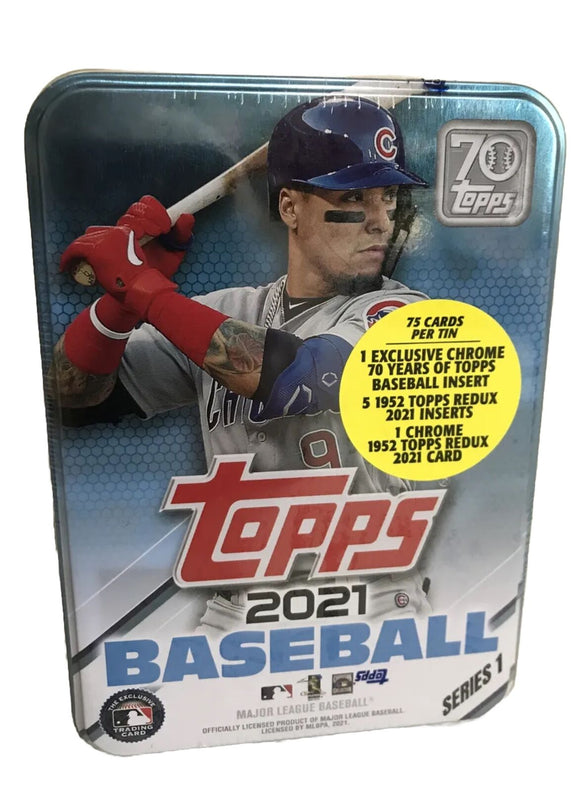2021 Topps Baseball Tin